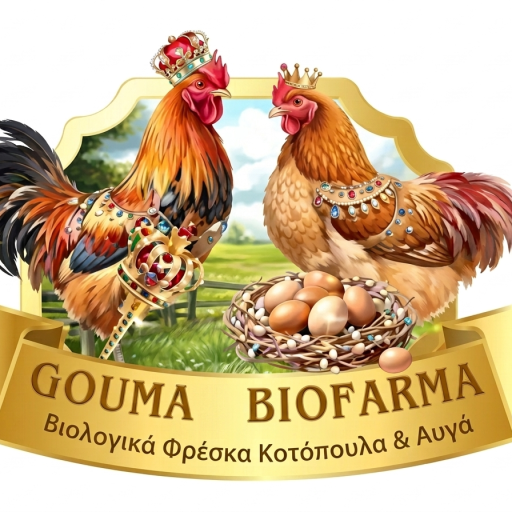 Goumas Biofarma Βιολογικά Φρέσκα Κοτόπουλα και Αυγά